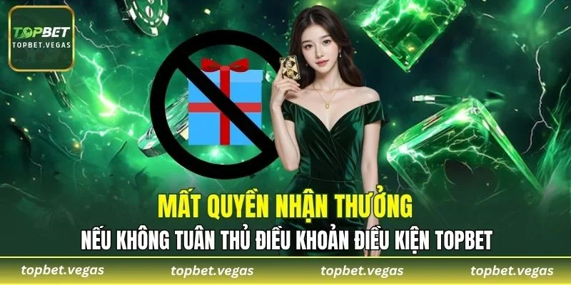 Mất quyền nhận thưởng từ nhà cái