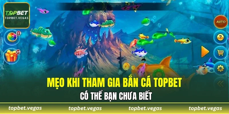 Mẹo khi tham gia bắn cá TOPBET có thể bạn chưa biết